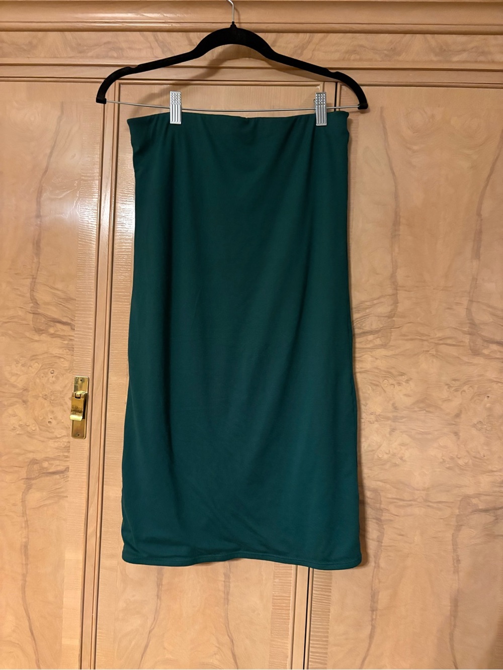Maternity Emerald Green Tube Skirt